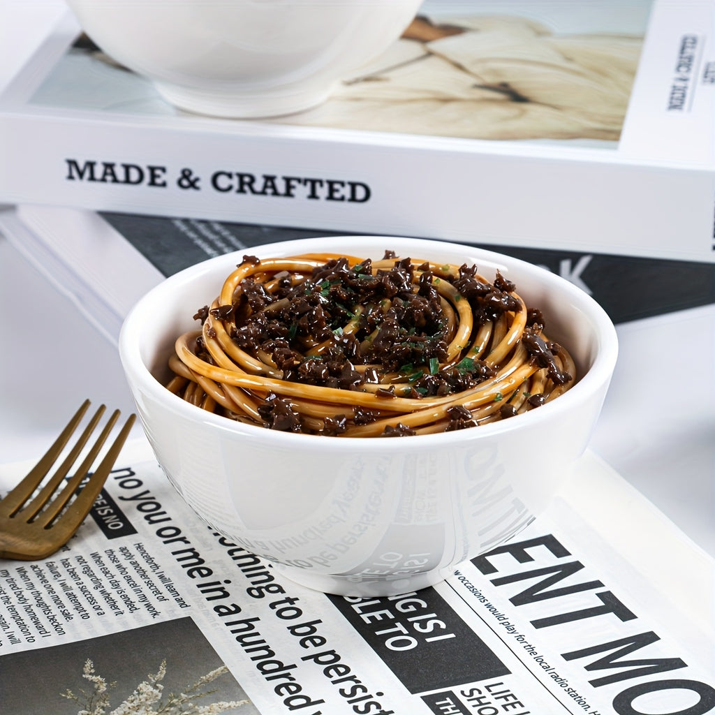 16pcs Off-White Porcelain Dinnerware Set - 6\