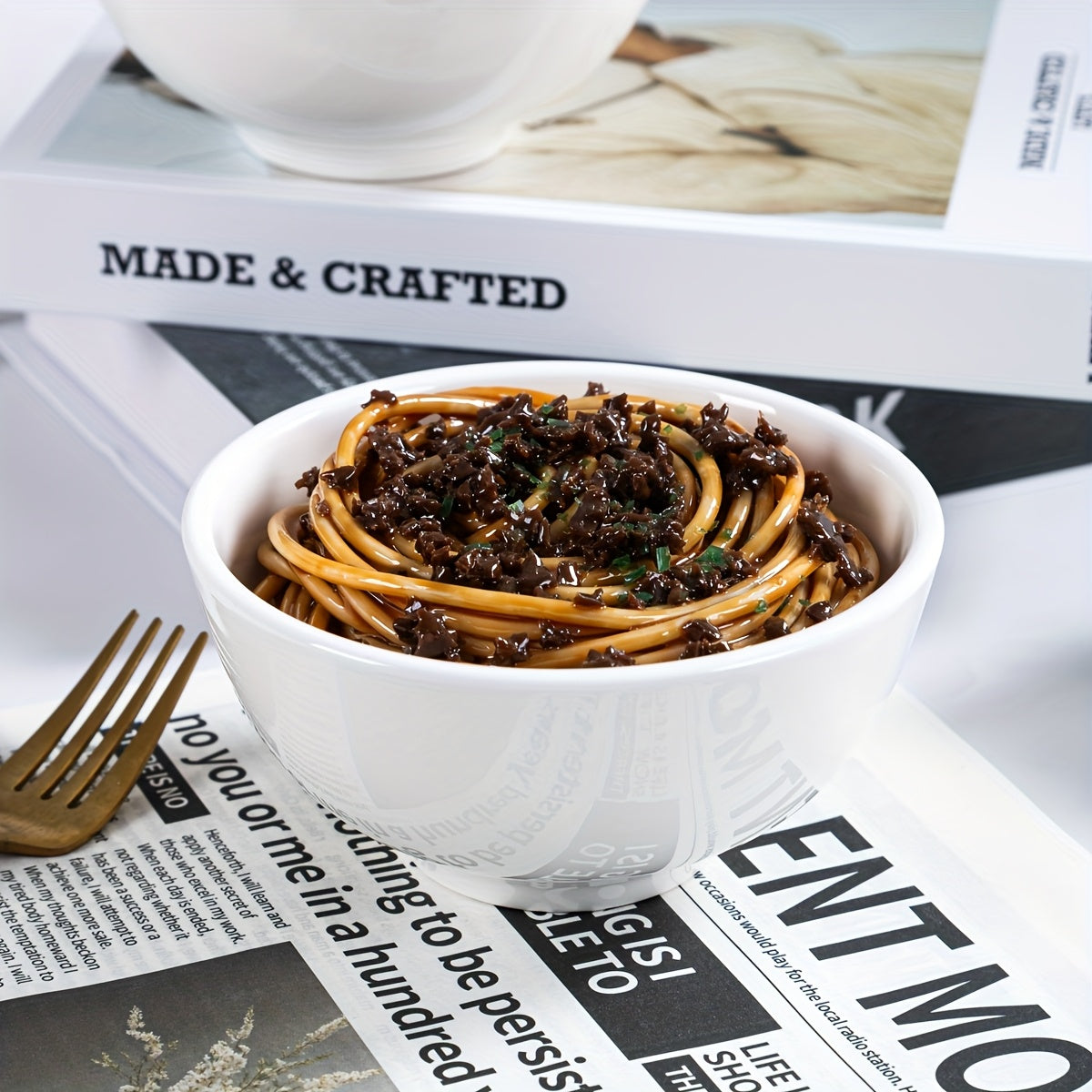 16pcs Off-White Porcelain Dinnerware Set - 6\