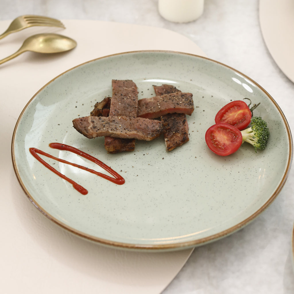 20-Piece Kitchen Must Haves Euro Nordic Reactive Glaze Dinnerware Set-10.5in Dinner Plate\u002F8in Salad Plate\u002F8in Dinner Bowl\u002F6in Cereal Bowl\u002FMugs kitchen accessories Service for 4 People